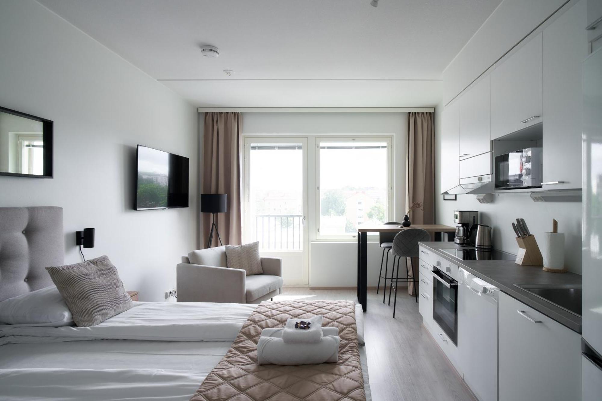 Norden Homes Turku Apartment With Free Parking Exterior photo